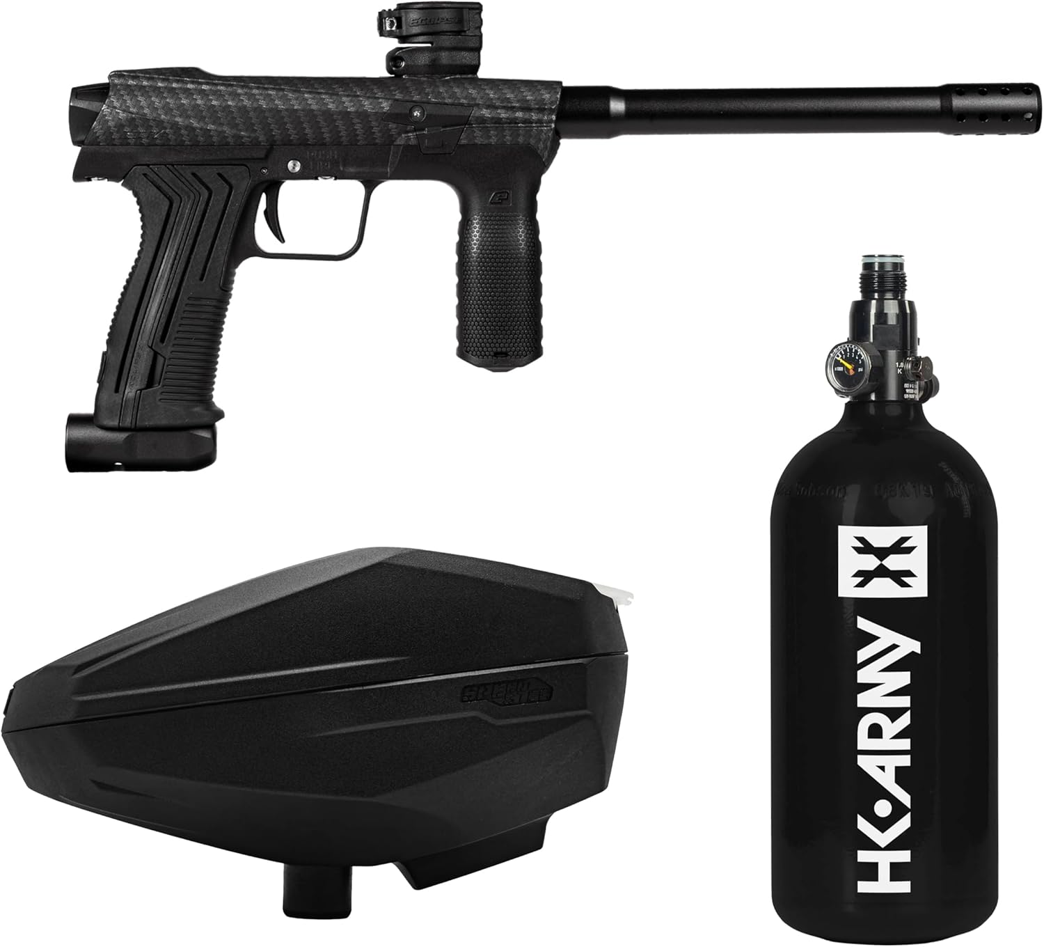 HK Army Planet Eclipse Emek Paintball Marker Package Speedster Loader