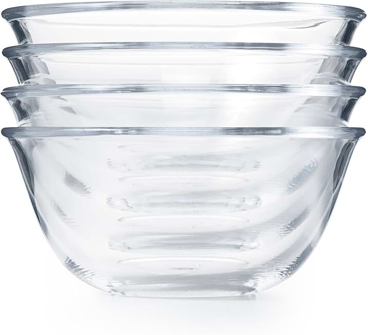 glass cereal bowl