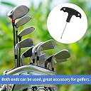 Golf Club Wrenches Tools Golf Torque Wrench Golf Head Adjustment Tool Stainless Steel Golf Club Driver Torque Tool with Plastic Handle, T20, Black gallery image