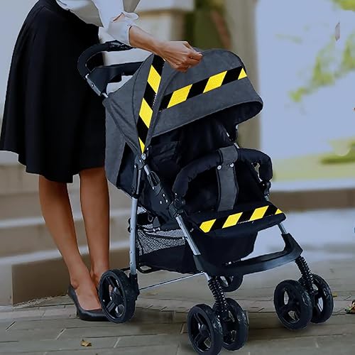 Miniatura 6 de Cinta reflectante blanca de 3 pulgadas de ancho, reflector adhesivo fuerte resistente al agua para exteriores de alta visibilidad (66 pies)