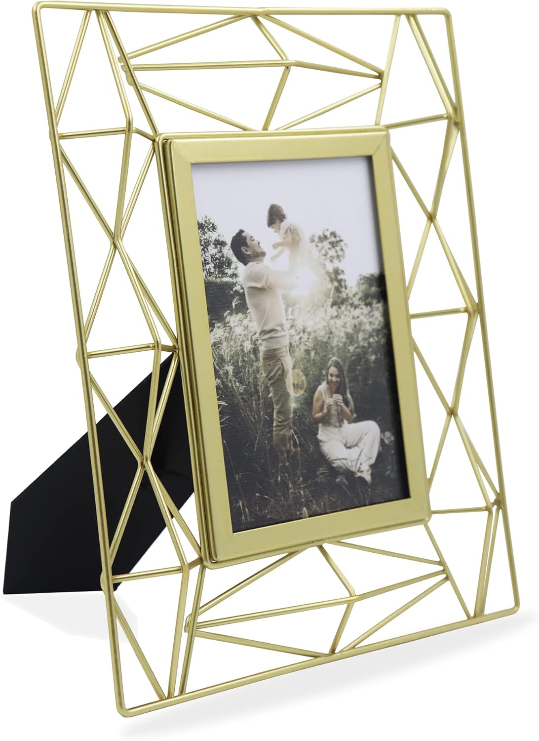 Metal Picture Frames 4x6, 4 by 6 Golden Frame, 4x6 Golden metal Frame