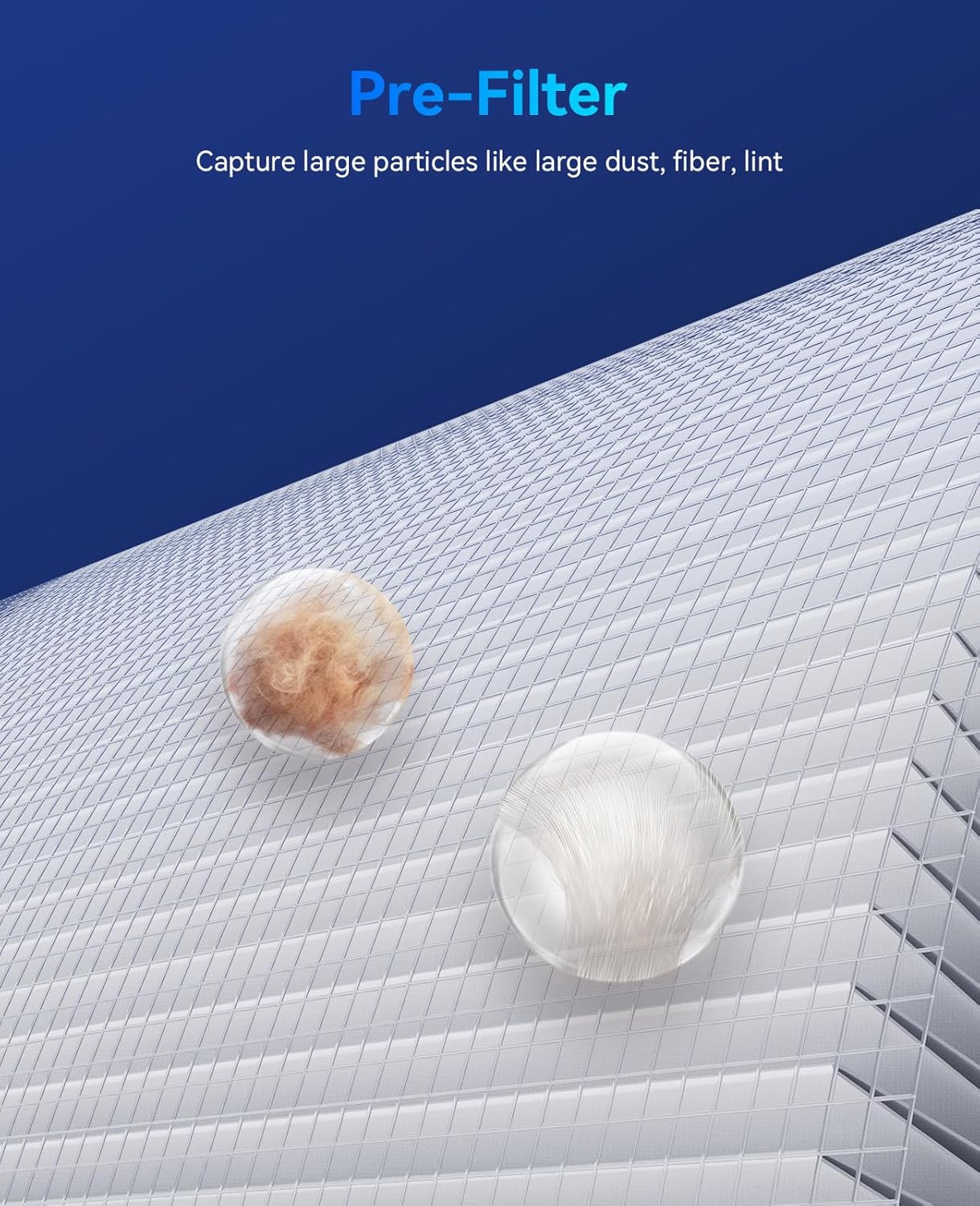 Membrane Solutions Genuine MSB5 Air Purifier Filter Replacement, 3-in-1 High-Efficiency H13 True Hepa Air Filter Replacement for Smoke Pollen Dander Hair Smell-Standard Version (2 Pack) - Image 3