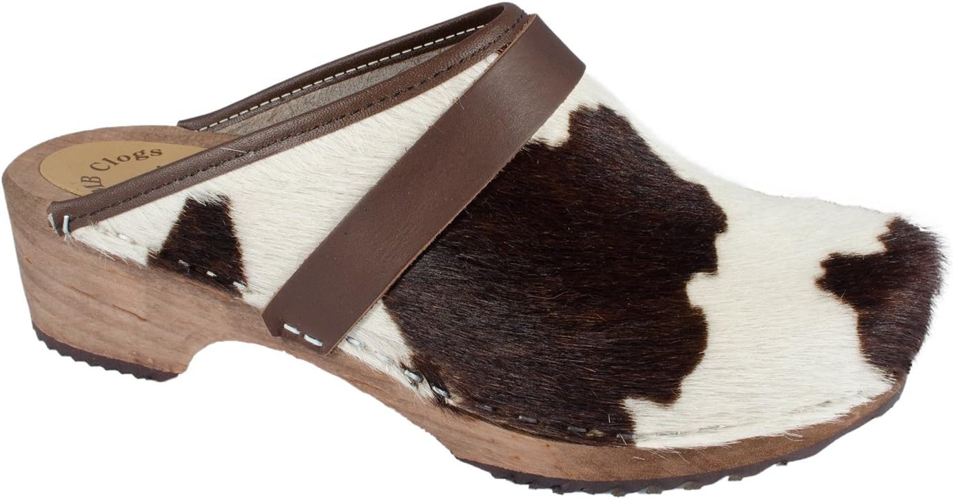 Cow Fur Clog