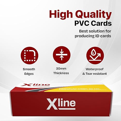 Miniatura 9 de X LINE CR80 30 Mil Calidad Gráfica Paquete de 500 Tarjetas de PVC