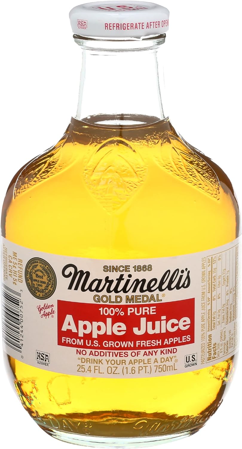 Martinelli's, Apple Juice 100 Pure, 25.4 Fl oz Fruit