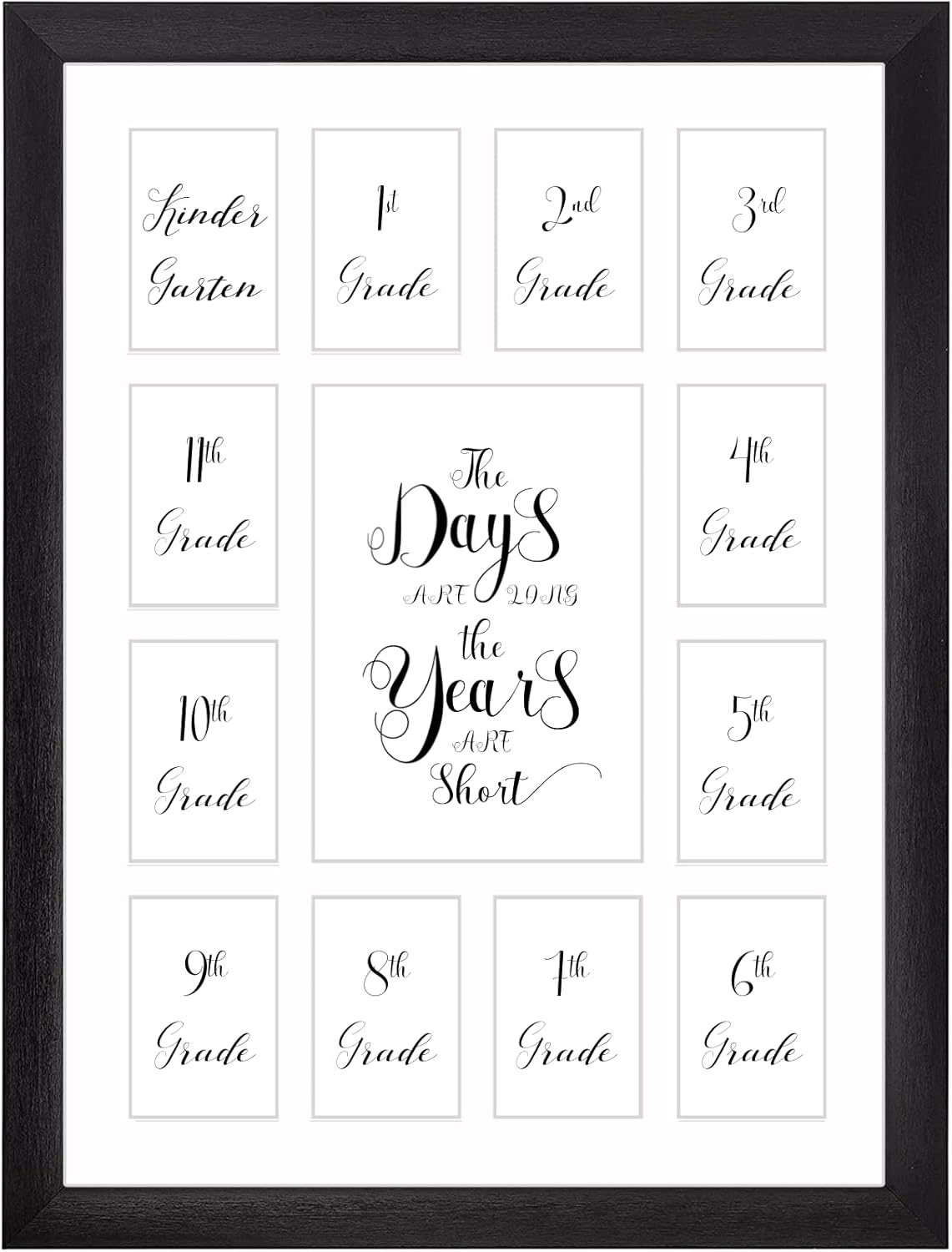 Comtraker School Year Picture Frame K12 Collage Photo