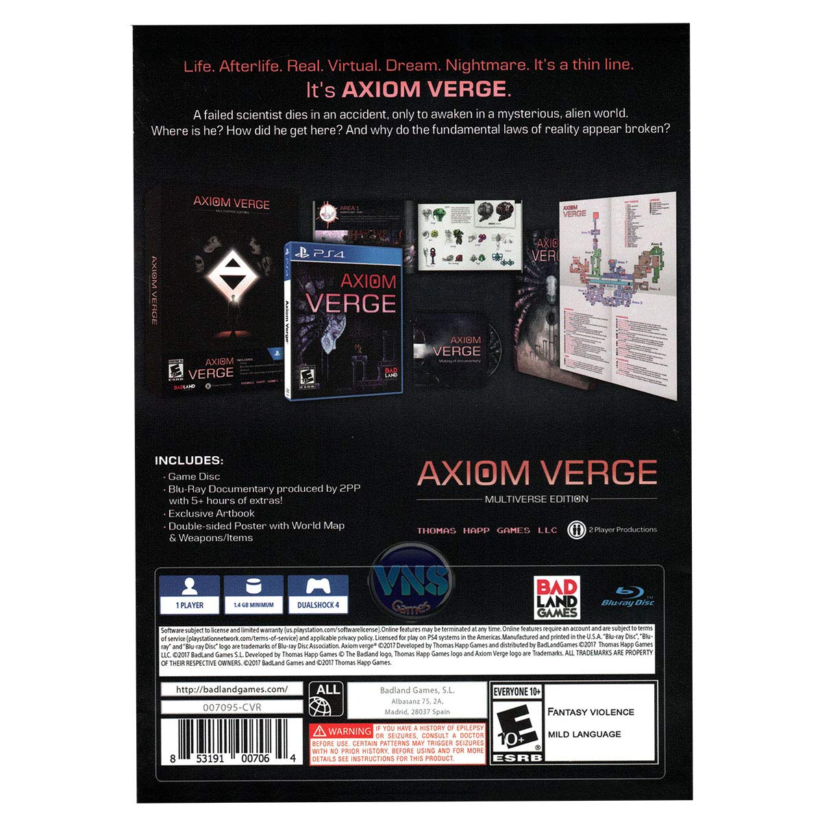 Amazon.co.jp: Axiom Verge Multiverse (輸入版:北米) - PS4 : ゲーム 