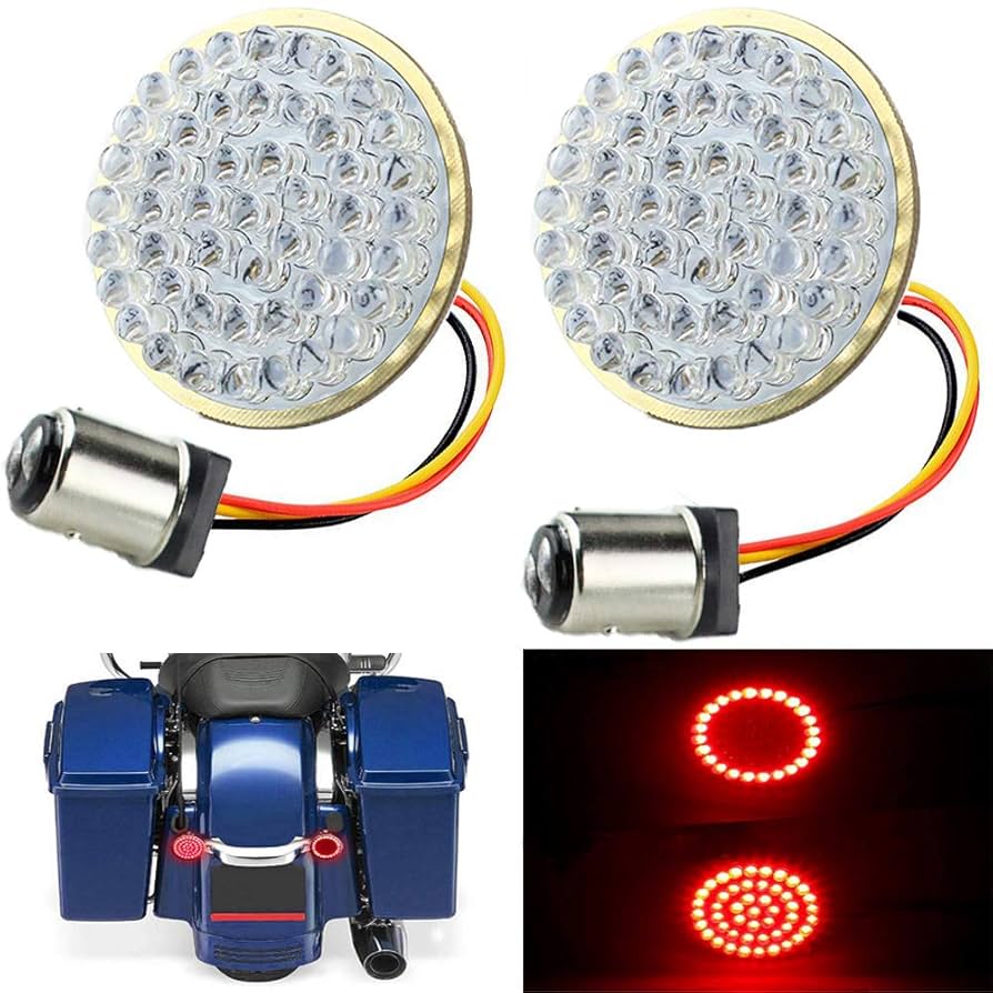 Amazon | ZYTC 2インチ LED ウインカー ブレーキランニング