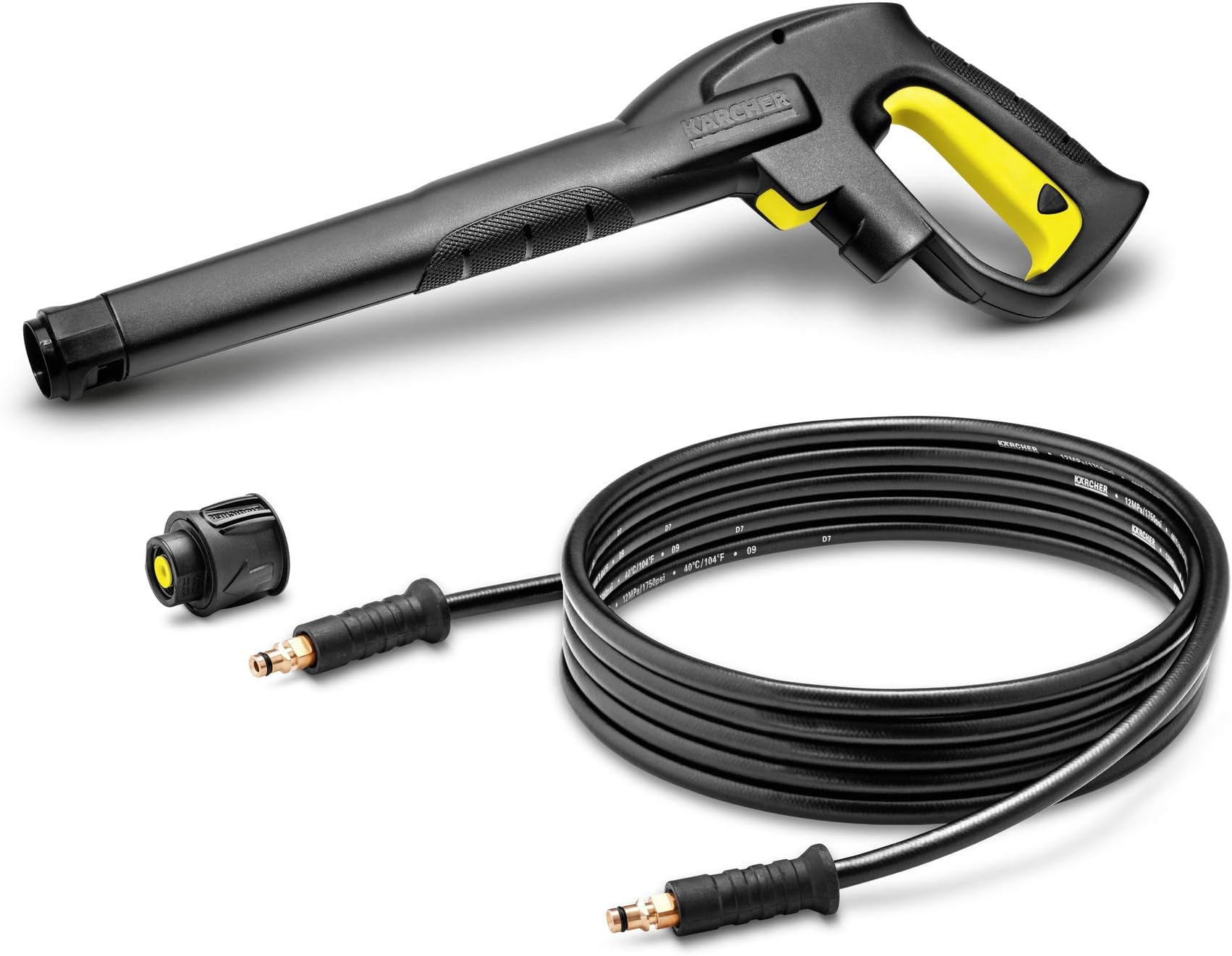 Karcher HK 4 High Pressure Hose Kit – Replacement Hose with Quick Connect & Spray Gun for Pressure Washers