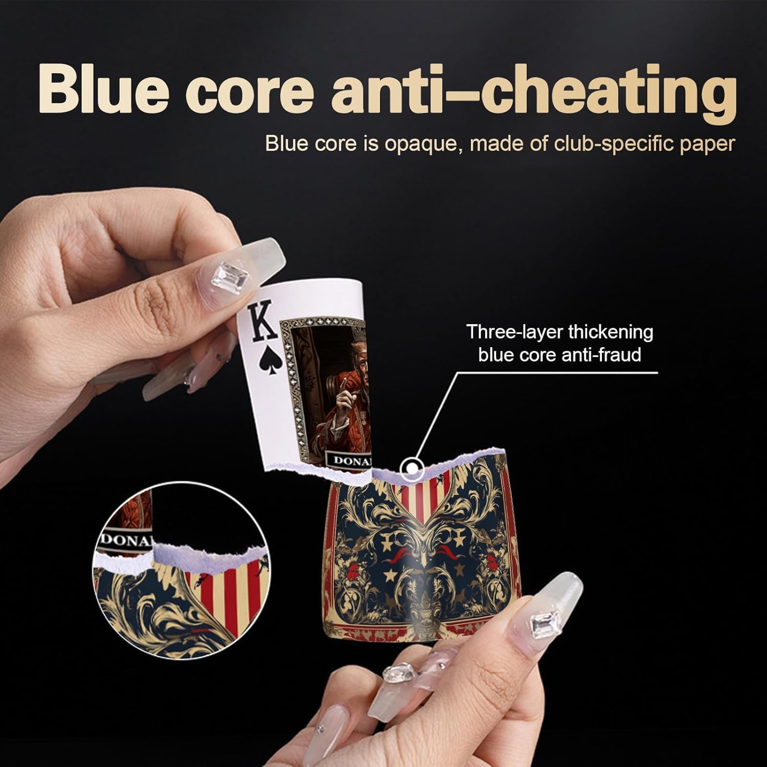 Trump Playing Cards - MAGA Poker Cards,Standard Waterproof