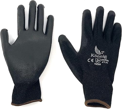 Miniatura 4 de Könnig Pulverizador a presión para césped, patio y jardín para productos químicos, fertilizantes, herbicidas y pesticidas con un par de guantes de