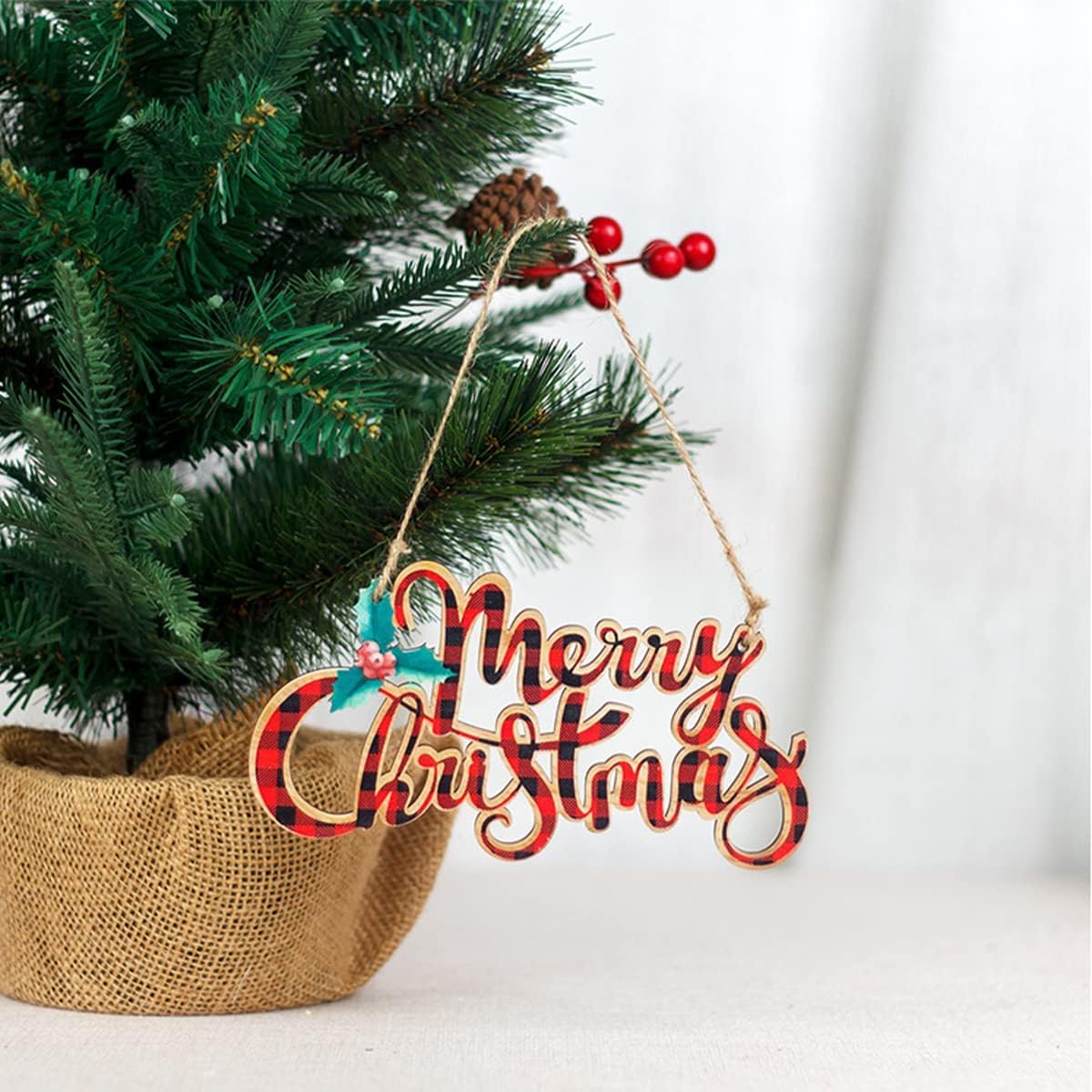 Amazon.co.jp: クリスマス 飾り 木製 クリスマス看板 メリークリスマス