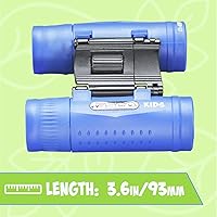 Vista 6 de Tasco Kids Binoculars 8x21, Compact Binoculars for Kids Ages 3-12, Great for Adventures, Hiking, Camping, Travel, Bird Watching