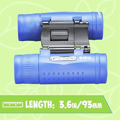 Vista 6 de Tasco Kids Binoculars 8x21, Compact Binoculars for Kids Ages 3-12, Great for Adventures, Hiking, Camping, Travel, Bird Watching