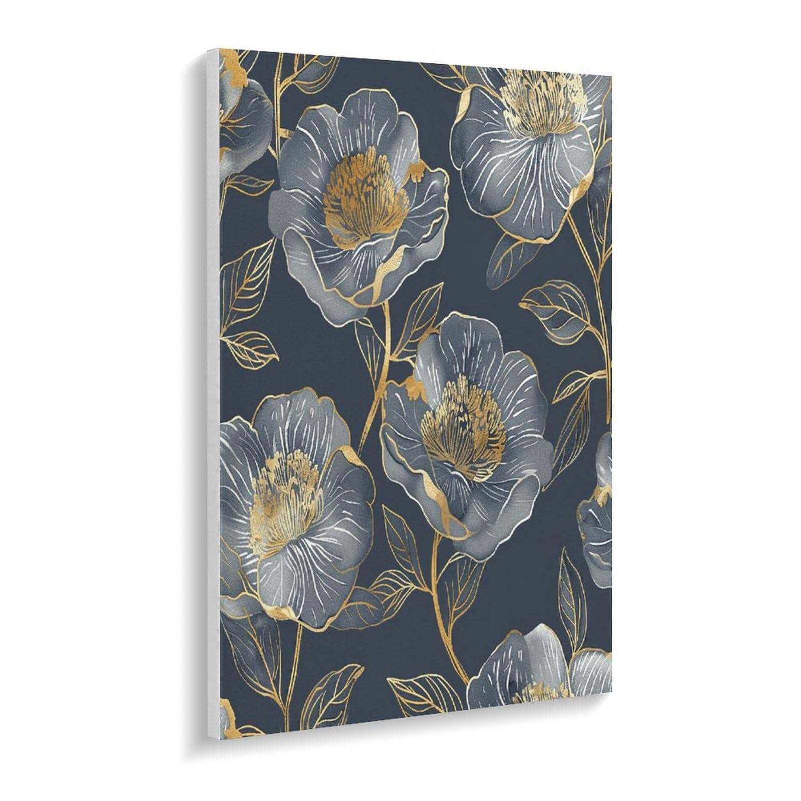 LPAGBCNU Malen nach Zahlen, Set für Erwachsene, Anfänger, Erwachsene, Malen nach Zahlen, Kits auf Leinwand, DIY-Acryl-Ölfarben, Gemälde mit Pinseln, als Geschenk, Wanddekoration für Zuhause, Grau und