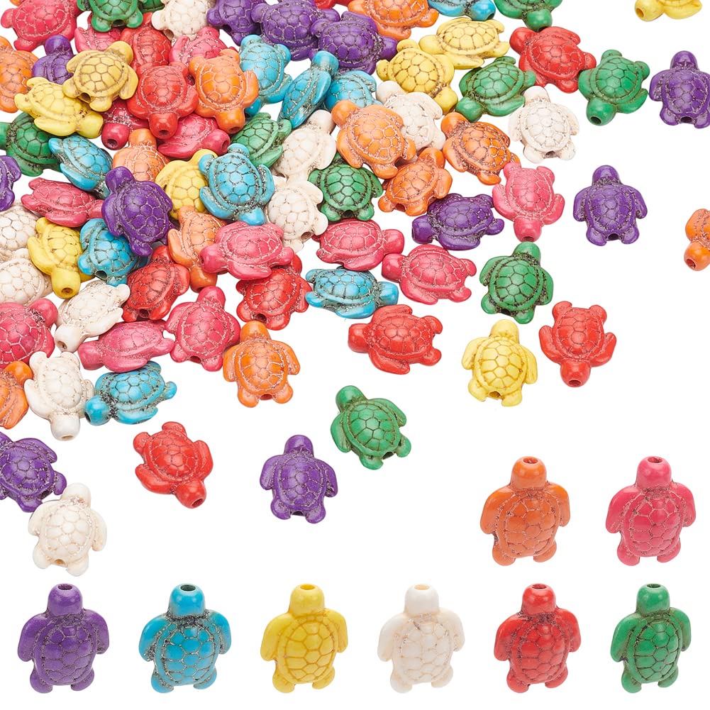 Perles tortue turquoise bricolage perles pierre gemme