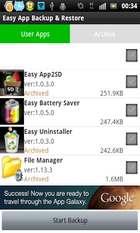 Easy App Backup & Restore - App on Amazon Appstore