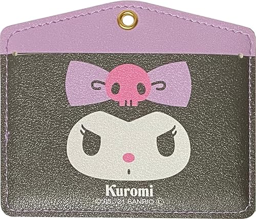 Sanrio Name IC Card Pass - Funda para tarjeta, Kuromi