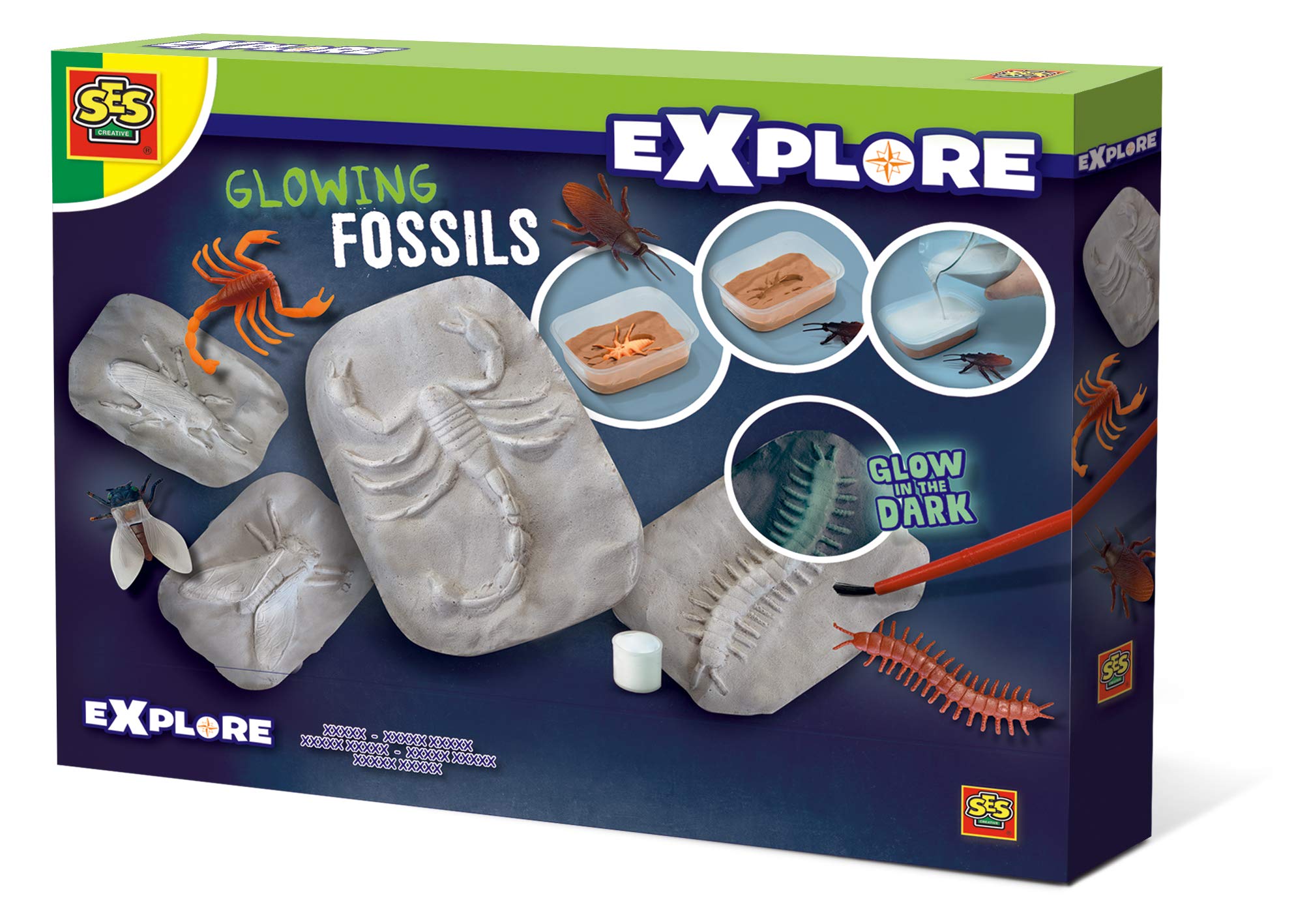 SES Creative 25073 Glowing Fossils