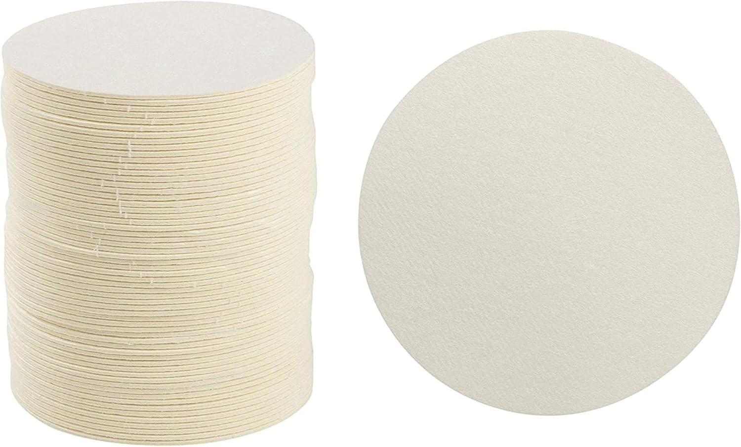 Cardboard Coasters 150Pack Disposable Heavyweight Coasters, Round