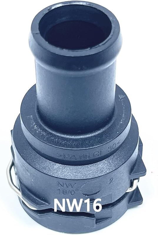 Conector Reto de Mangueira do Líquido de Arrefecimento FEEDUN NW16 com Conexão Rápida – 1 unidade