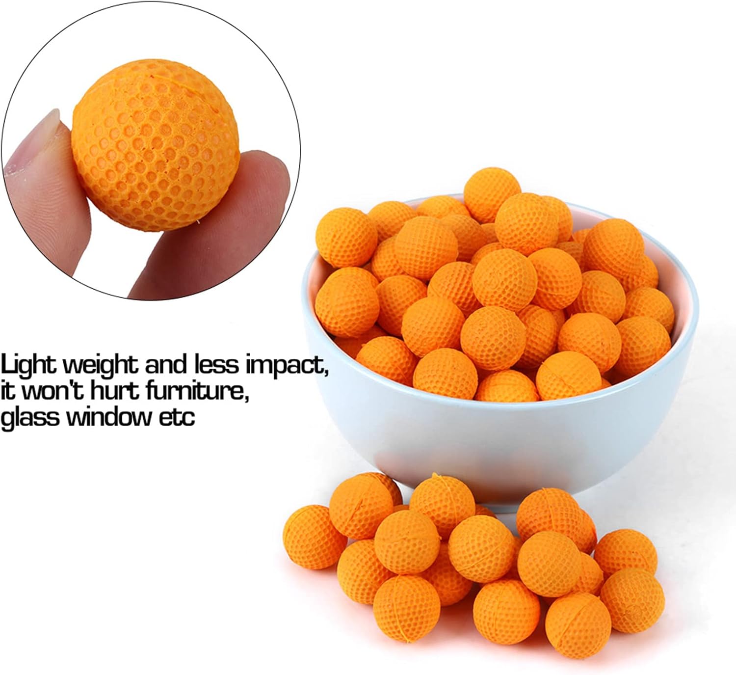 Buy 100Round Refill Pack, Foam Balls for Toy Gun Refill Pack of