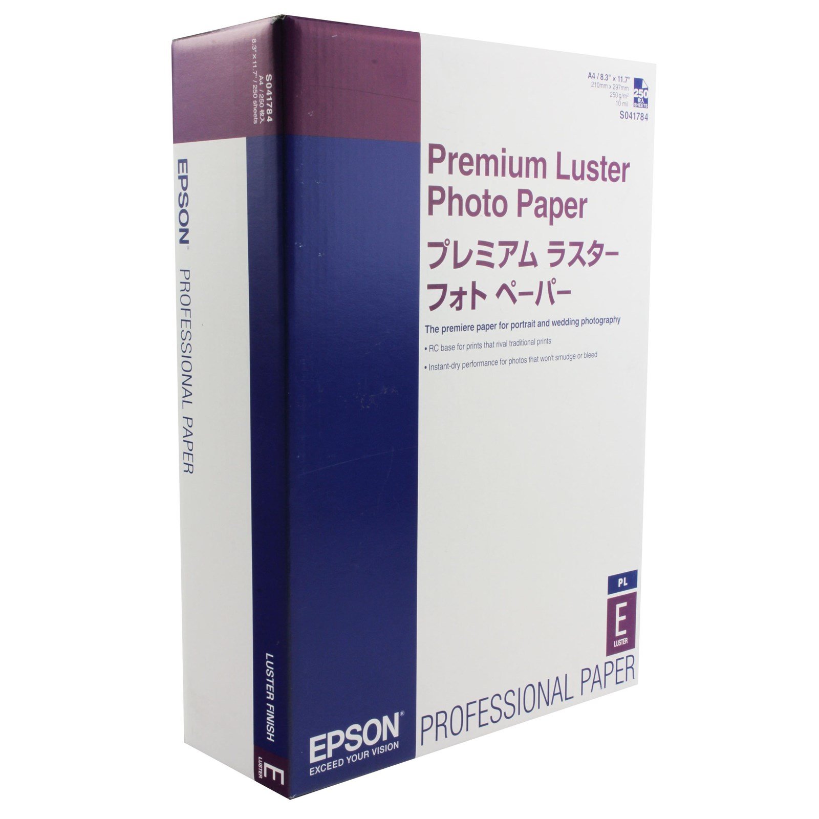 Amazon.com : Epson S041602 Premium Luster Photo Paper, A4 Size 