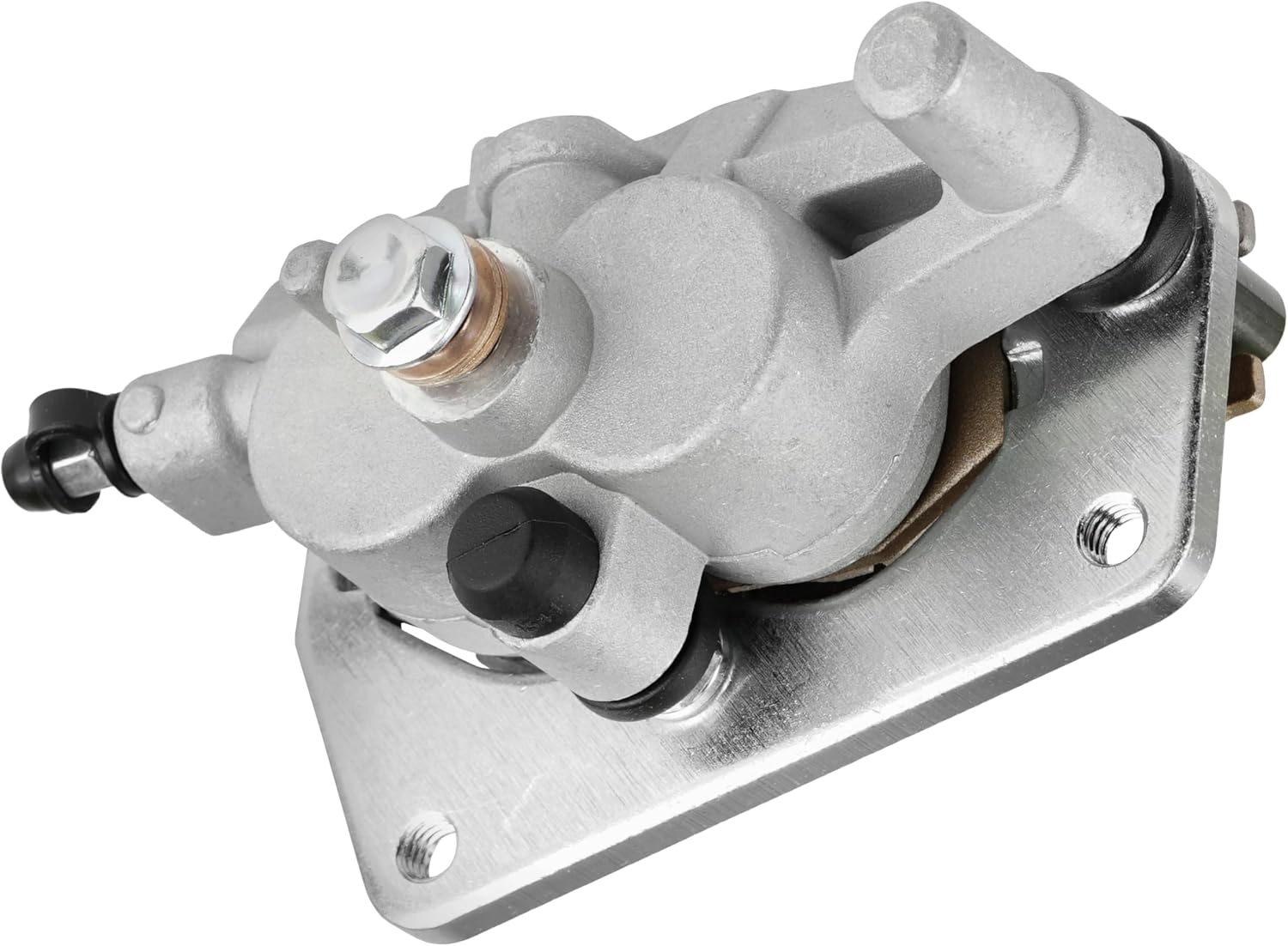 Caltric 1S3-2580T-01-00 1S3-2580T-00-00 Front Left Brake Caliper with Pads Compatible with Yamaha Raptor 700 700R YFM700R 2006-2026 / YFZ450R 2009-2026 / YFZ450X 2010-2011