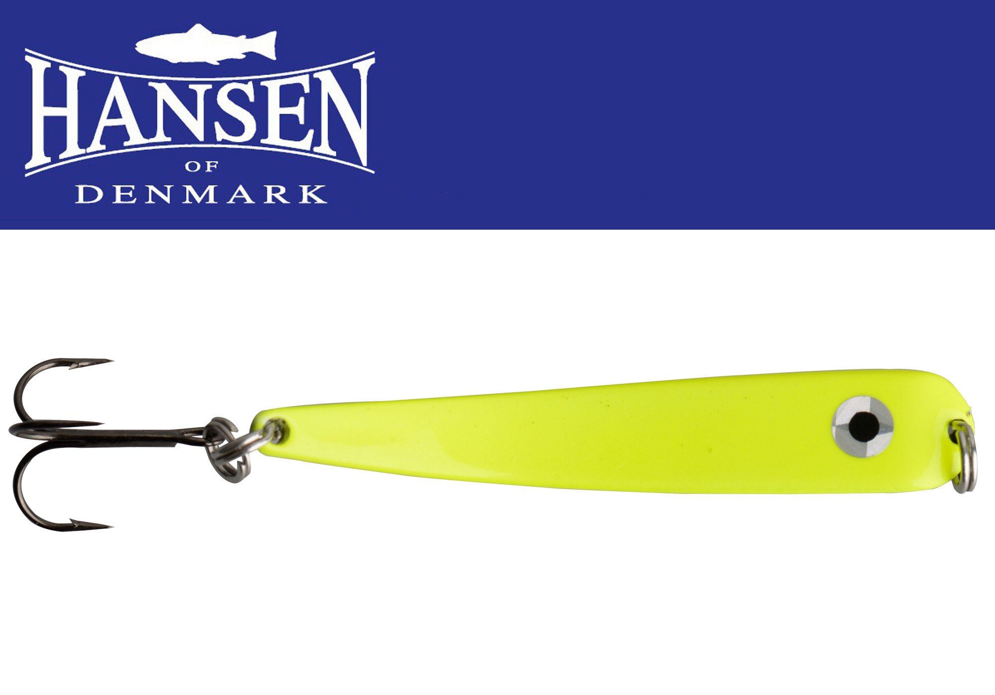 Unbekannt Hansen Stripper Meerforellenblinker, Blinker für Meerforellen, Meerforellenköder, Angelköder für Forellen & Lachs, Gewicht:12g, Farbe:Blue/Silver