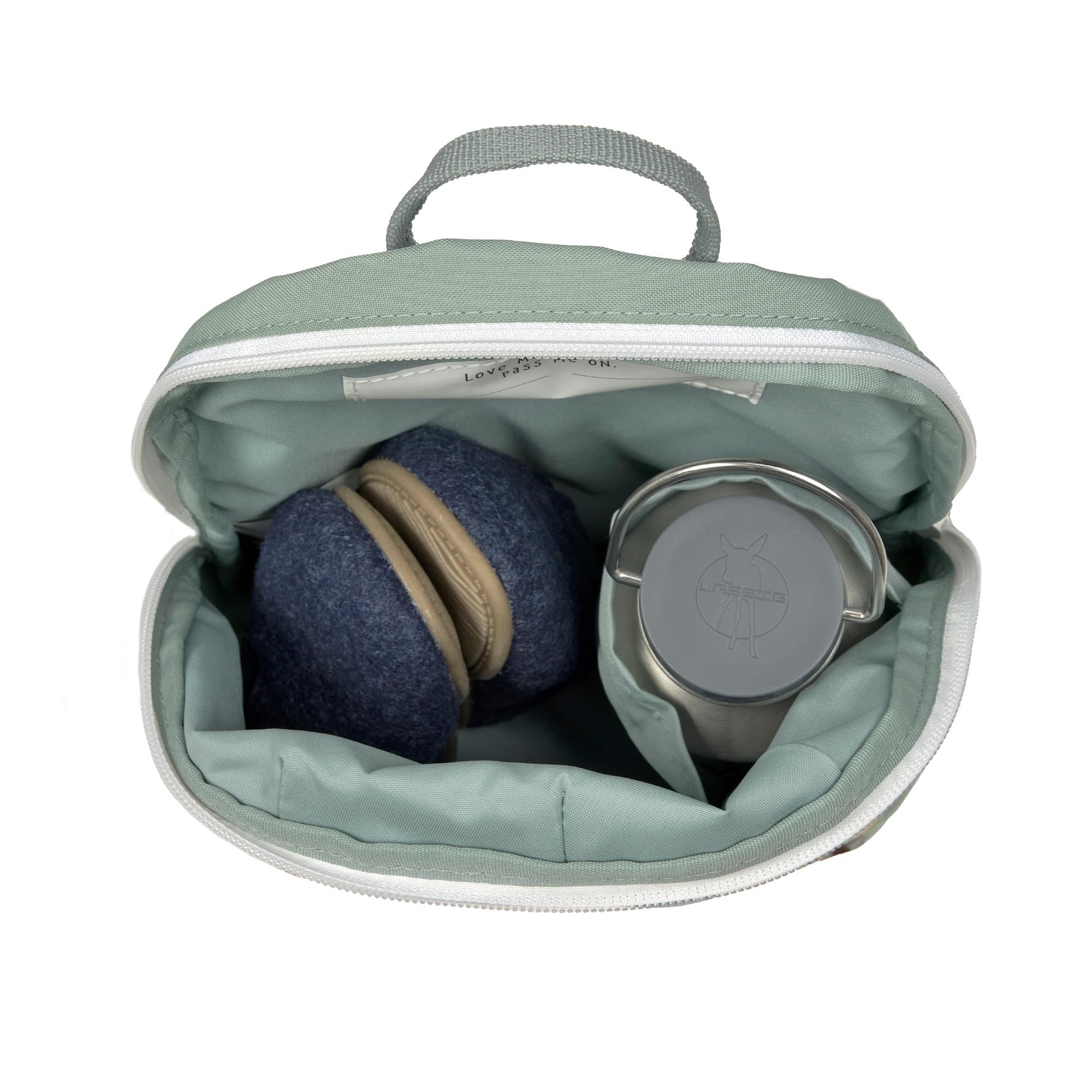 LÄSSIG Mochila infantil pequeña para guardería con correa de 2 años, 20 x 9 x 24 cm, 3,5 L/Tiny Backpack