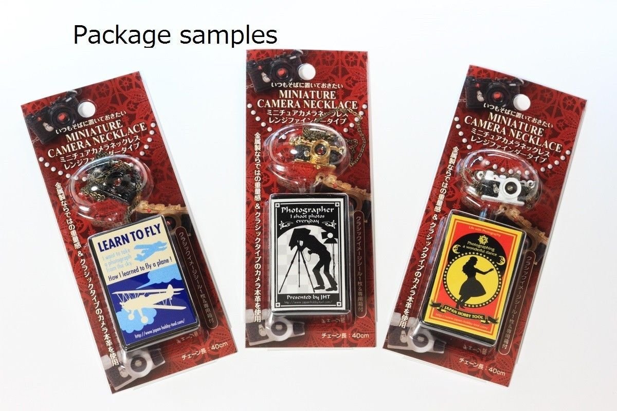 Amazon.co.jp: Japan Hobby Tool ミニチュアカメラネックレス 一眼レフ