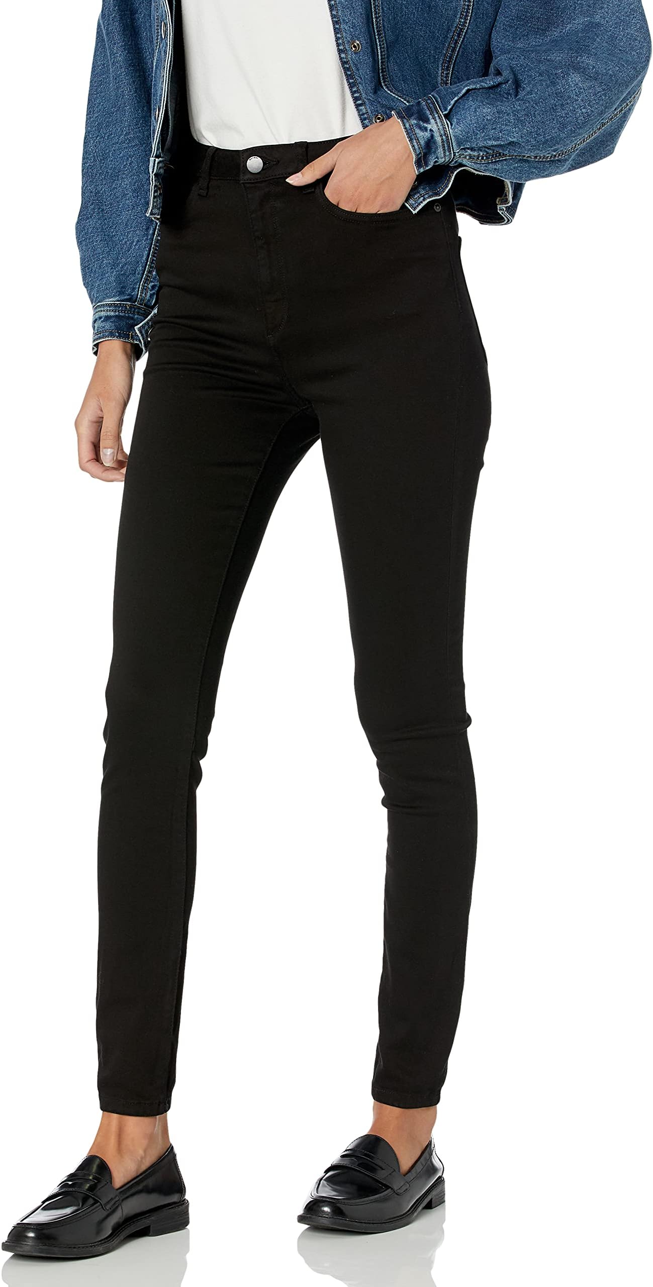 DL1961 Women's Chrissy Trimtone Skinny Jeans in Sparks