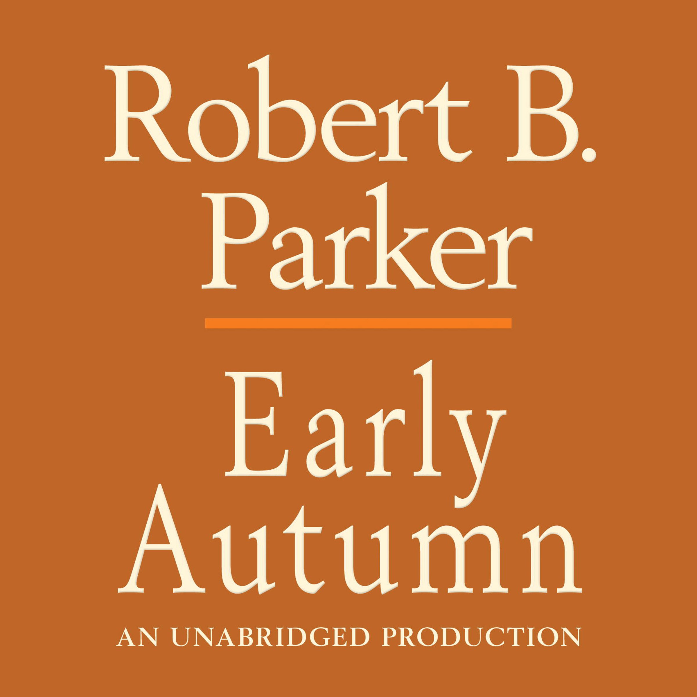 Cover art for Early Autumn