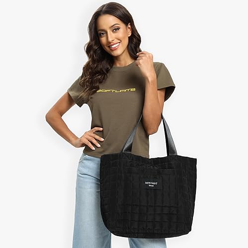 Miniatura 7 de Large Tote Bag for Women Travel Tote Bag SATIN SAINT lifestyle Women Tote Bags for Work Daily Womens Bags Beach Bag