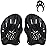 SantTop Contour Swim Paddles Hand, Swim Training Hand Paddles with Adjustable Straps, Swimming Hand Paddles for Women and Men, Color Black, black