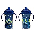 Dr. Brown\'s Milestones Hard Spout Insulated Sippy Cup with Handles, Blue, 10 oz, 2 Pack, 12m+