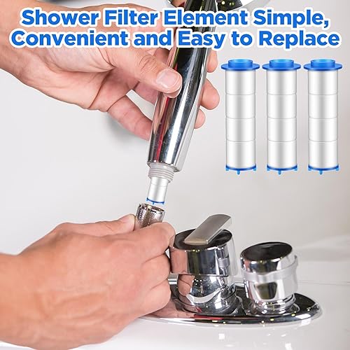 Miniatura 5 de 10PCS Shower Head Filter Replacement, 2.4 Inch Shower Dropse Head Filter, Pp Cotton Replacement Cartridge, Suitable for Various Specifications of