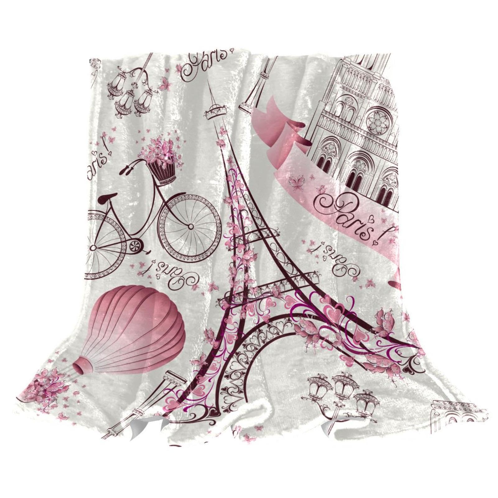 Couverture polaire vélo sur votre canapé pour des soirées cocooning et design