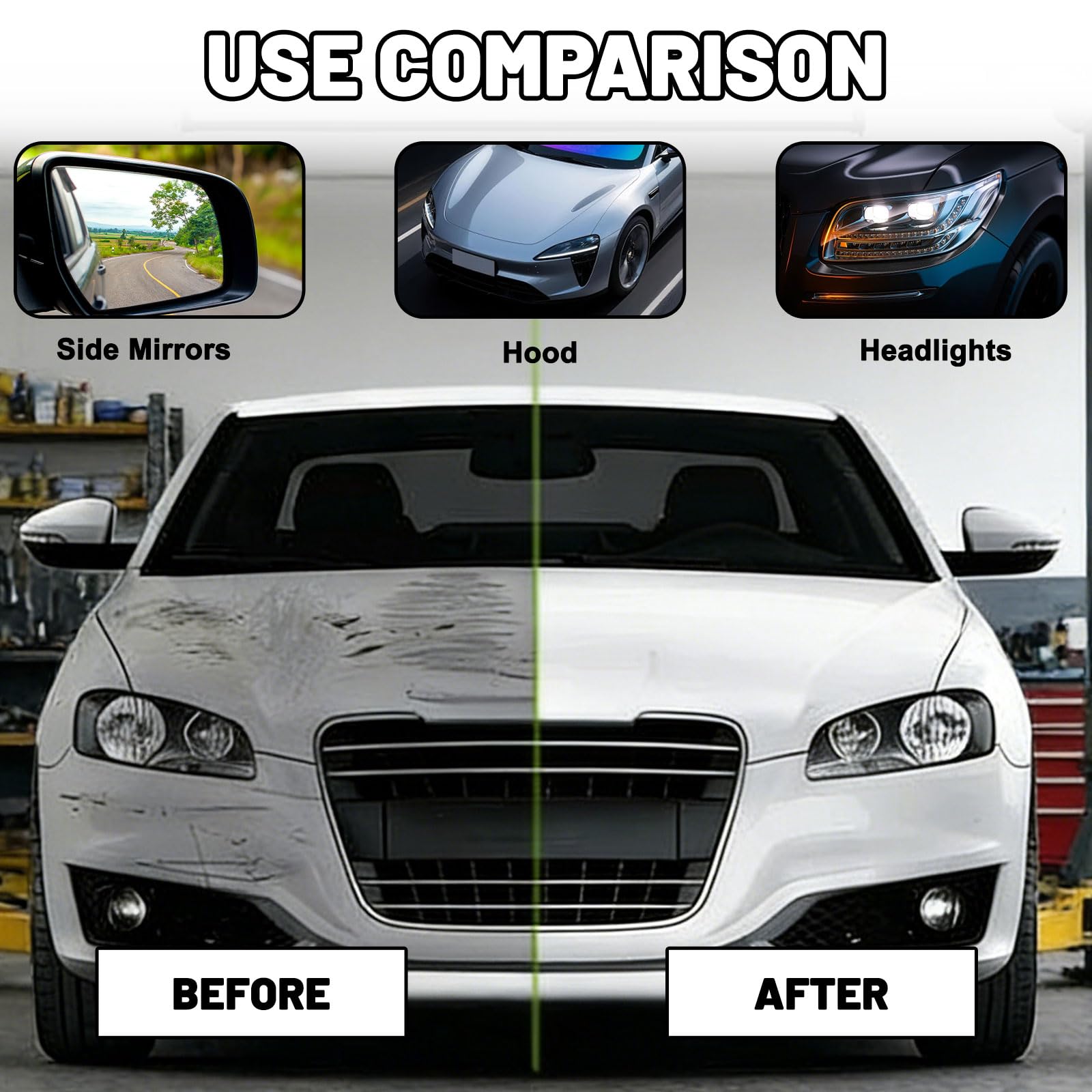 Nurafix Auto Spray Kratzer Entfernen, Nura Fix Kratzerentferner, Nano Spray Auto Für Glanz Und Schutz, Kratzer Entferner Remove Scratches (2) - 5