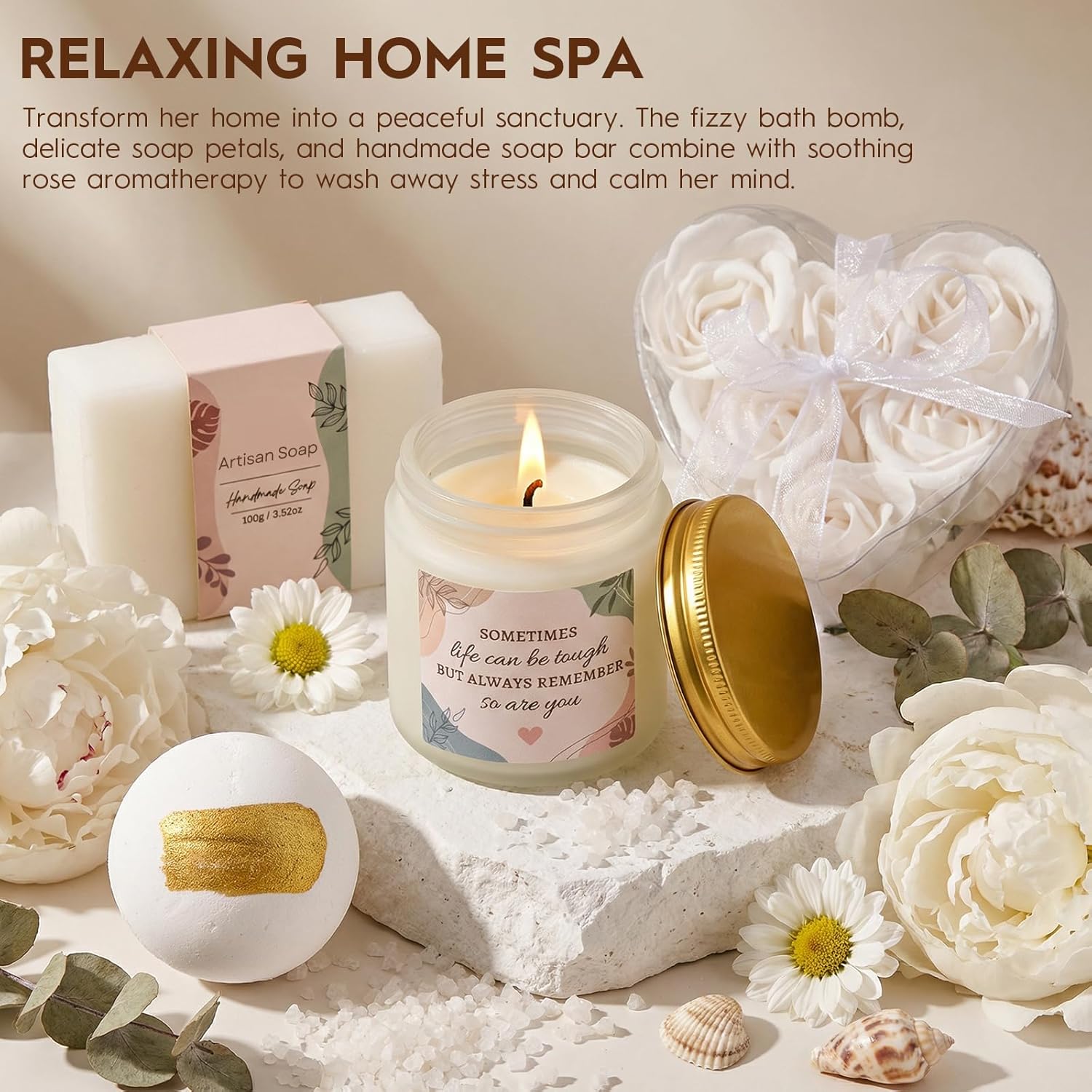 Get Well Soon Self Care Gifts for Women After Surgery Recovery, Sympathy Comfort Care Package, Inspirational Encouragement Condolence Gift Basket, Thinking of You Spa Gift Sets with Blanket & Tumbler - Image 7