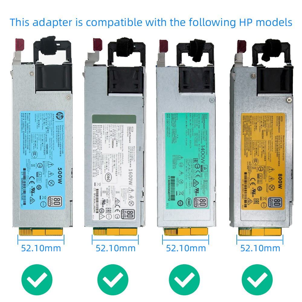 Flex Slot Server Power Board 14+10Pin a 16x6Pin Power Supply Board para CHIA ETH BTC Miner