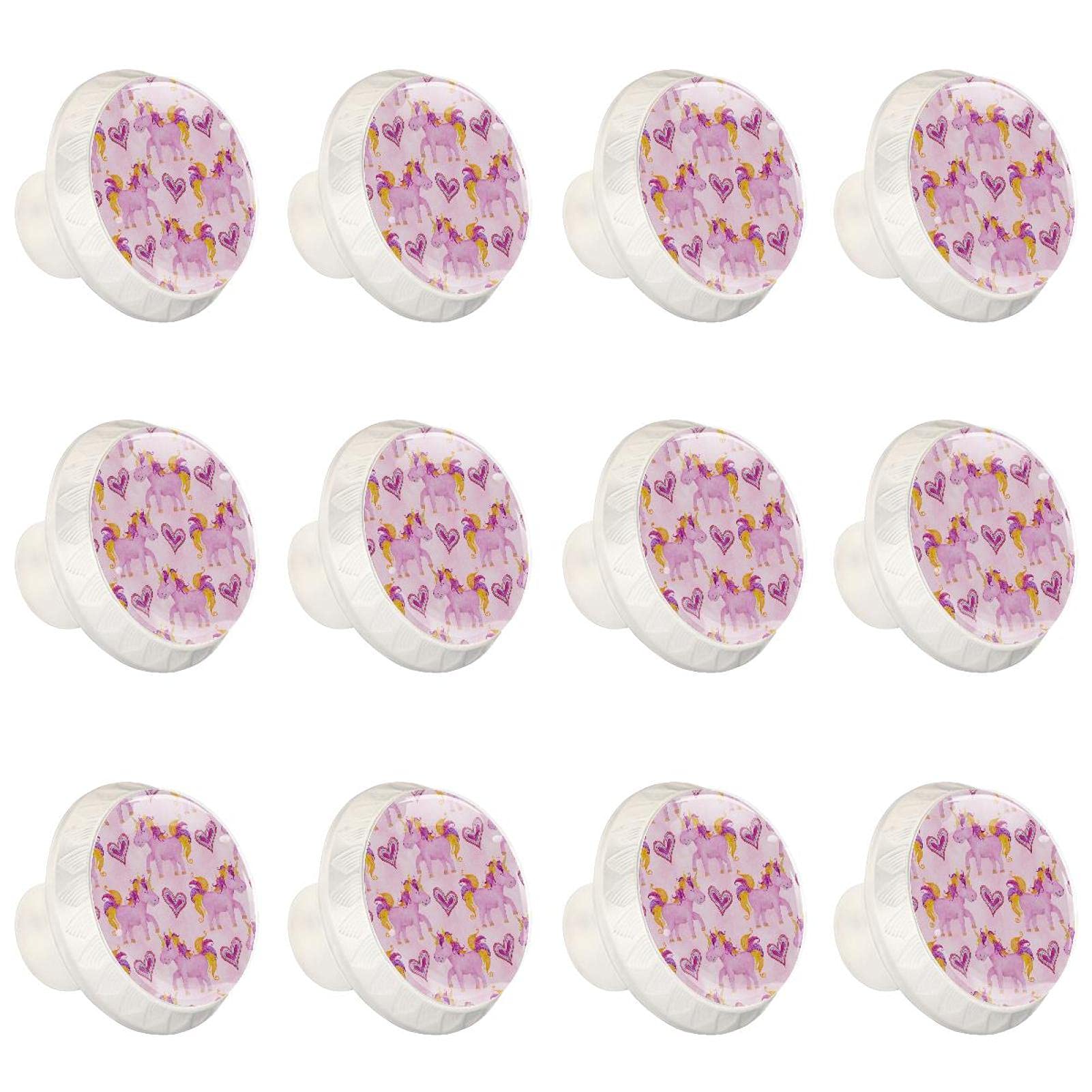 Boutons de cuisine licorne rose pour sublimer la chambre de votre enfant et ses tiroirs