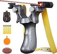 Vista 1 de SQLWYLAT Professional Slingshots Set Slingshot High Precision Flat Leather Slingshot Fast Bow Special for Outdoor Hunting Catapult