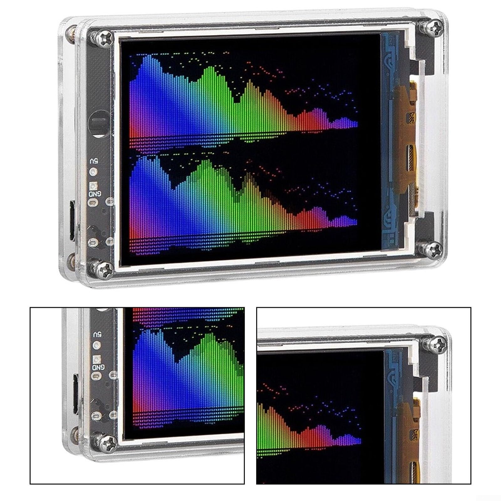 Afficheur Audio pour spectrum Clock 32-Bit Haute Précision Afficheur