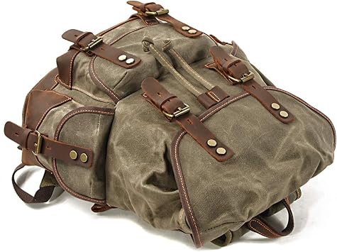 Backpack compatible with Benelli Leoncino 250 green 13L RG8
