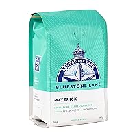 Vista 12 de Bluestone Lane Café molido, mezcla de espresso Maverick, tostado medio, bolsa de 12 onzas