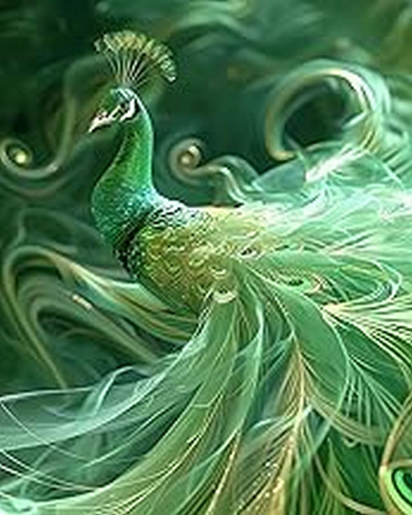 LEYIUYIU Kit punto croce stampato semplice fai da te per principianti adulti 11CT motivi di ricamo a mano decorazione della parete di casa - Uccello fenice verde - 40x50cm