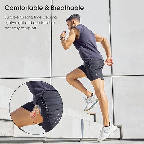 Miniatura 6 de UTIMI - Jaula de castidad para hombre con dispositivo de castidad  Jaula de castidad ligera con bloqueo invisible vertical para hombres con 4