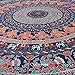 Craftozone Tapestry Twin Hippie Indian Elephant Mandala Tapestry Throw Wall Hanging Gypsy Bedspread ( 85x56 )