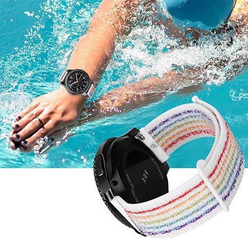 Miniatura 5 de Correa de reloj de 0.866 in compatible con Samsung Gear S3 FrontierGalaxy Watch de 1.812 pulgadasWatch 3 de 1.772 pulgadas, Watch GTGT2GT3 1.812